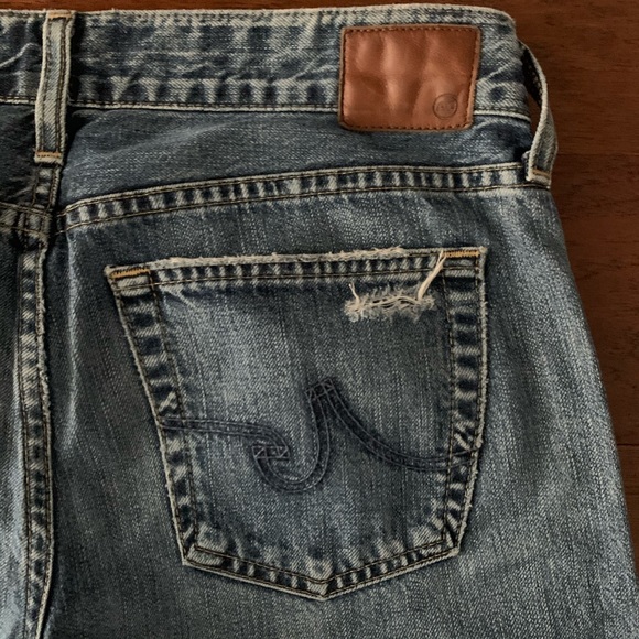 AG Jeans Ripped Boyfriend Skinny Jean - Picture 6 of 7